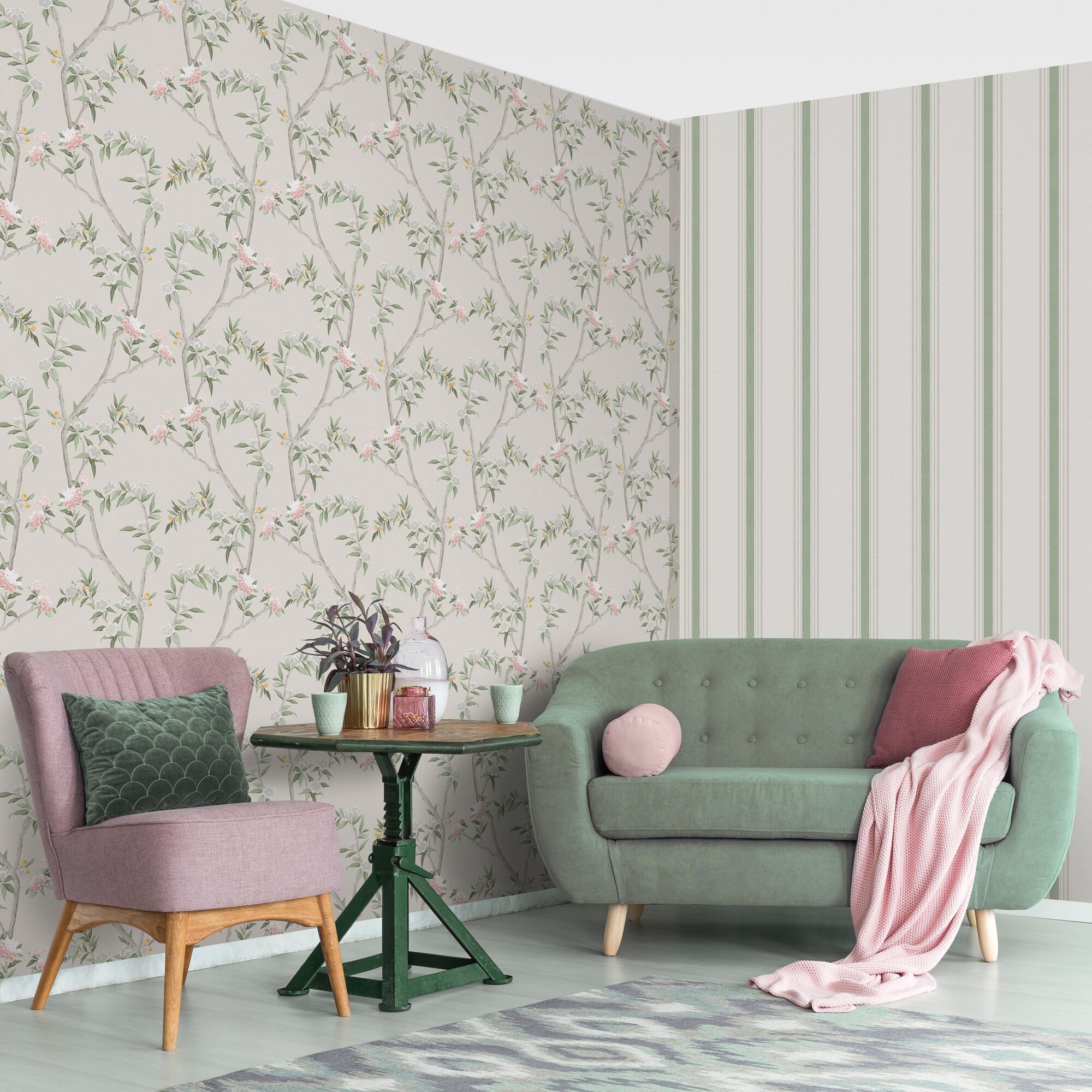 Полосатые обои ICH Hana ARCH-00141060 - Вид №8