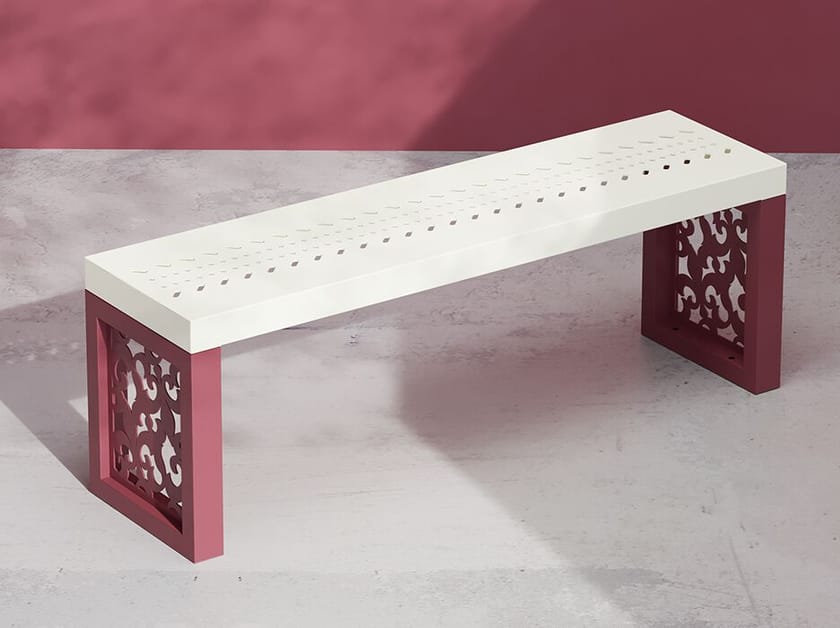 Металлическая скамья без спинки DIMCAR ARCH-00121632