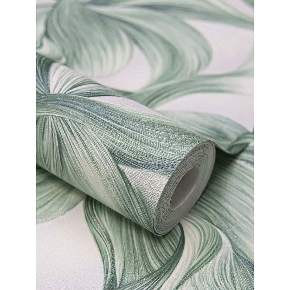 Обои флизелиновые Wallsecret Peru зеленые 1.06 м 8895-28 STLM-2136345 - Вид №1