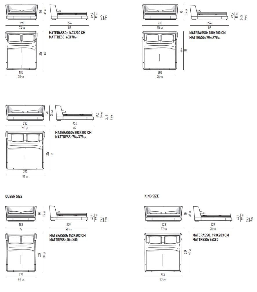 Кровать Minotti Ривз ARCH-00022834 - Вид №3