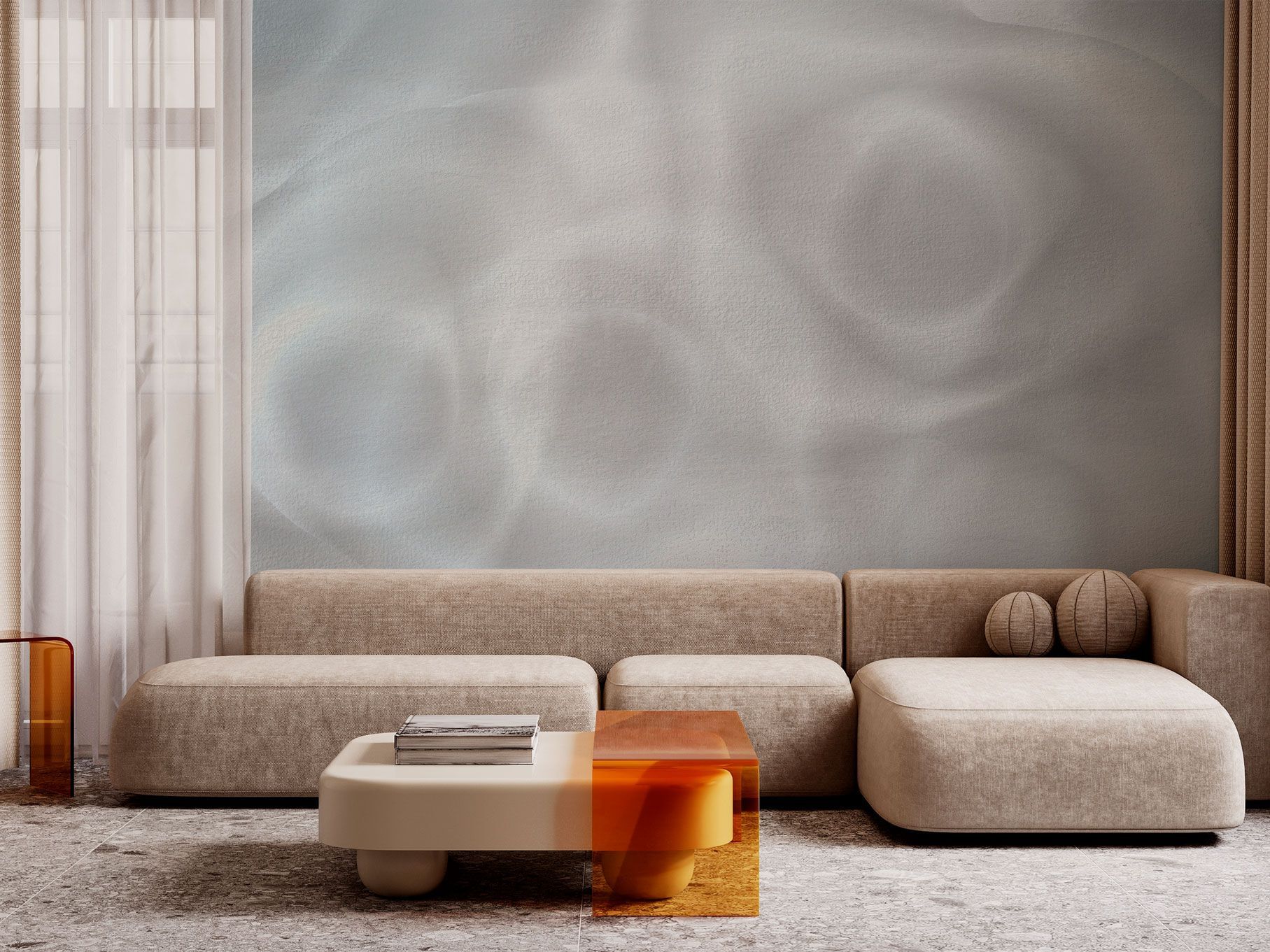 Нетканые рулонные гипсовые обои Affreschi & Affreschi Flo ARCH-00062396