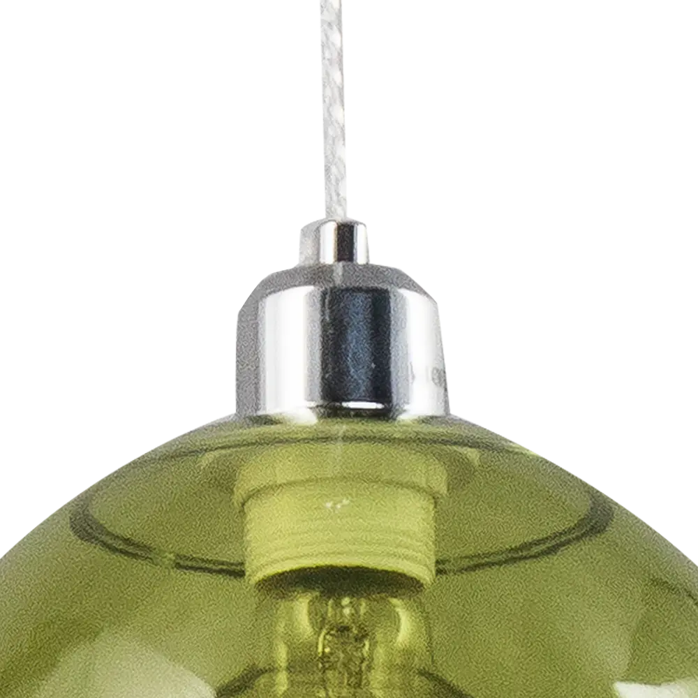 Светильник Globo 1xE27x40 Вт, 23 см, цвет зелёный STLM-2084047 - Вид №5