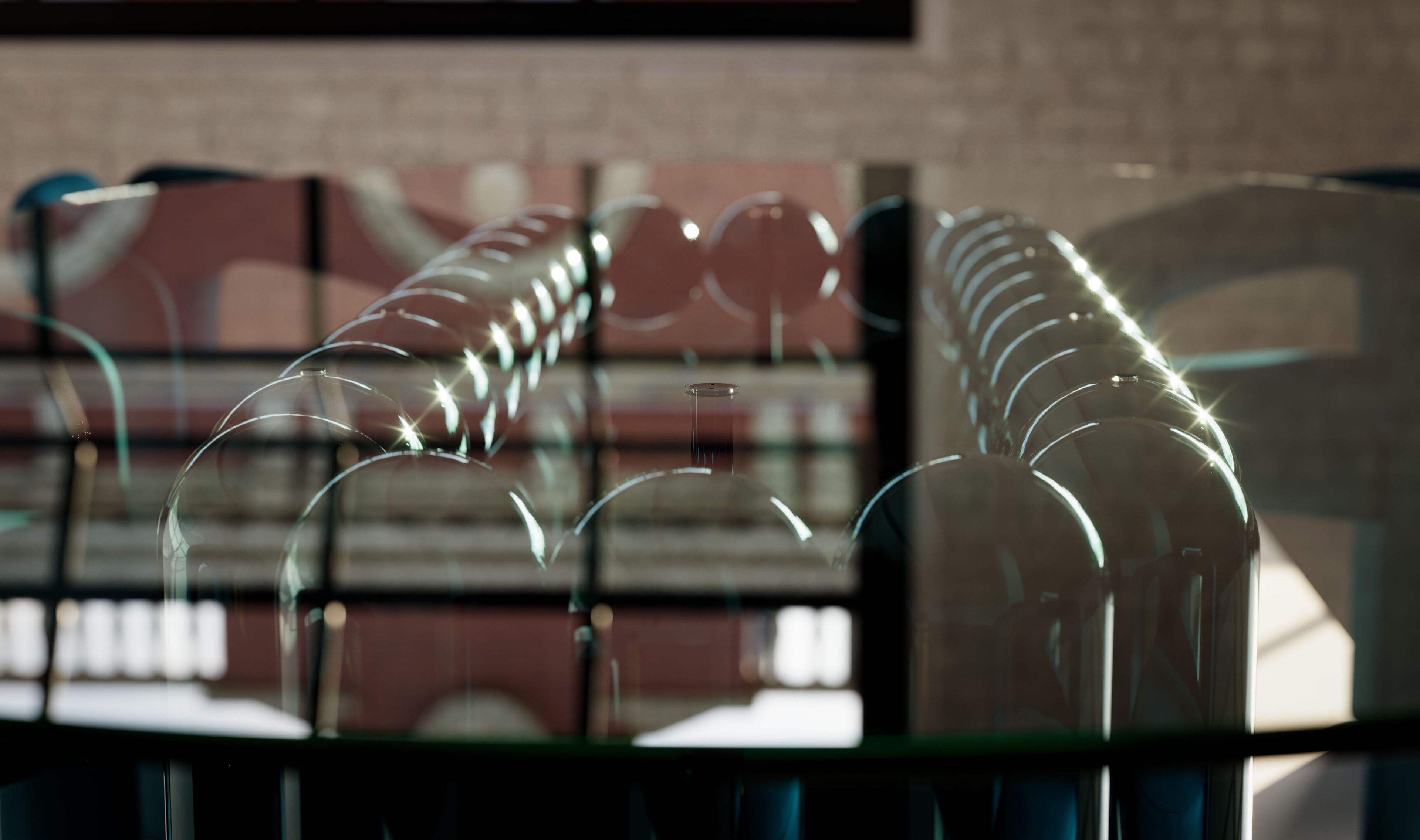 Овальный стол из стали и стекла Cameron Design House ARCH-00039865 - Вид №4