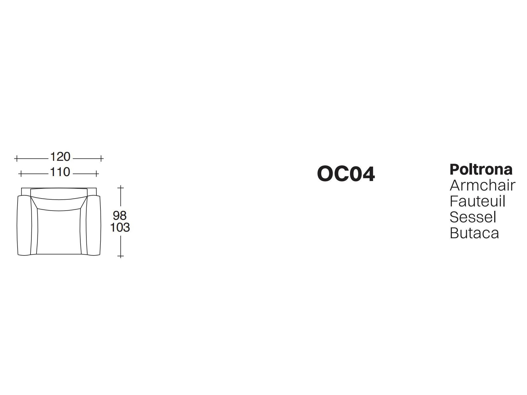 Кожаное кресло VALENTINI Charles ARCH-00096197 - Вид №3