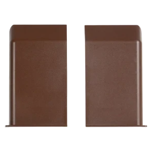 INDAUX Декоративные крышки для навесов цвет венге 2 шт 89402303