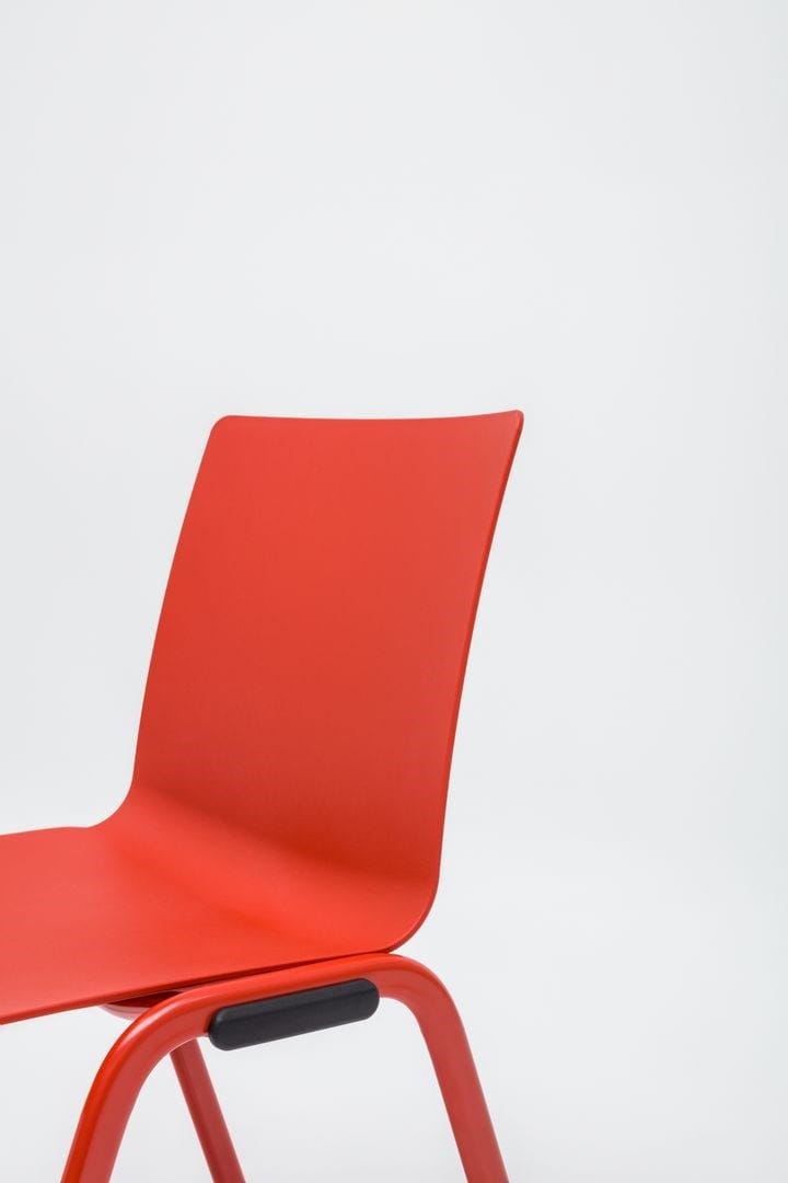 Пластиковый штабелируемый стул с колесами MDD шила ARCH-00151390 - Вид №2