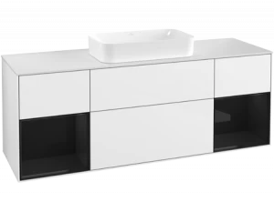 Villeroy&Boch Тумба под раковину Прямоугольная версия F331PHGF Finion Glossy White Lacquer