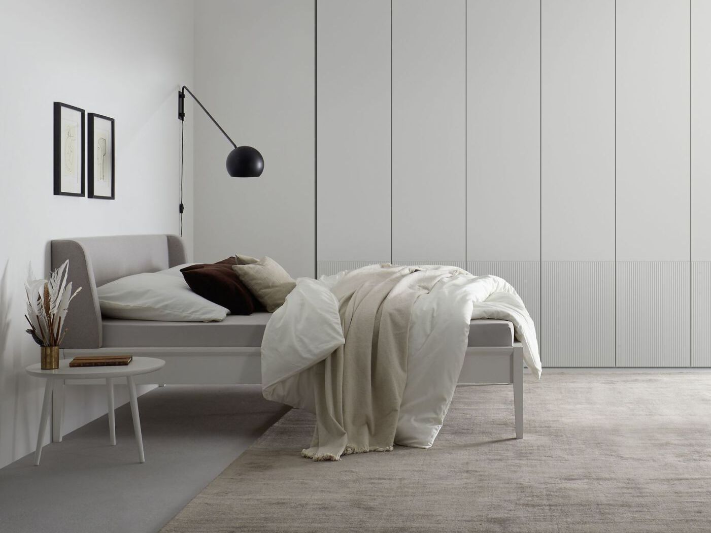 Двуспальная кровать с мягким изголовьем Sudbrock Möbelhandwerk Artayo ARCH-00006724 - Вид №2