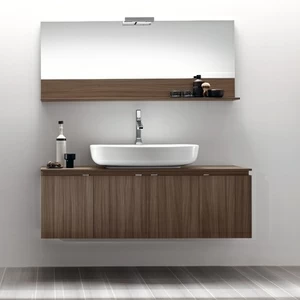 Комбинация ванной комнаты FLY118 в отделке Planet 75 / Venato Caffè / X35 Visone MILLDUE FLY