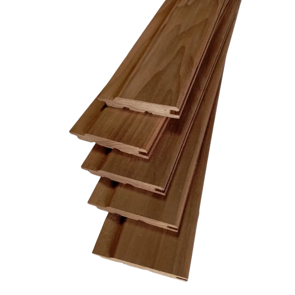 Вагонка Экстра Термо осина 14x82x2500 мм Santreyd STLM-2079574 - Вид №2