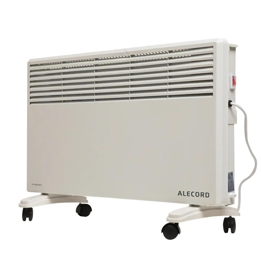 Конвектор электрический Alecord EK-20 с электронным термостатом 2000 Вт цвет белый STLM-2004438 - Вид №1