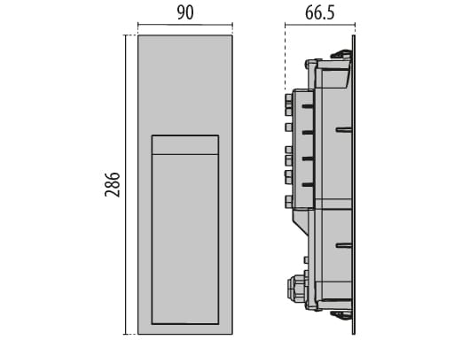 Открытый алюминиевый светодиодный настенный светильник PERFORMANCE iN LIGHTING Insert+ ARCH-00153095 - Вид №6