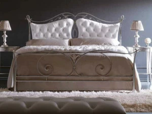 CorteZari Двуспальная кровать с мягким изголовьем Elegance 892