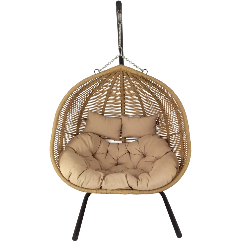 Кресло подвесное Nuar сталь бежеый Santreyd NR011 STLM-2049349 - Вид №2