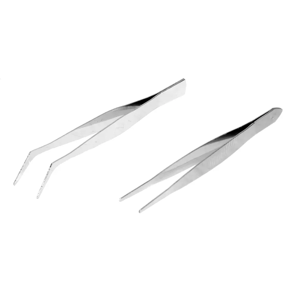 Набор пинцетов из нержавеющей стали Sparta 2 шт STLM-2052136