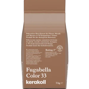 90845489 Затирка гибридная Kerakoll Fugabella Color Цвет 33 Мокрый песок 3 кг STLM-1351097