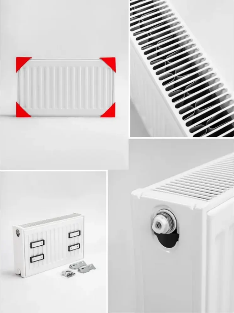 90961594 Радиатор Lemax Compact с21x500x1100 боковое подключение сталь цвет белый STLM-0428750