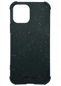 537988 Чехол для iPhone 12 Mini с ударопрочными углами, биоразлагаемый, тёмно-серый SOLOMA Case