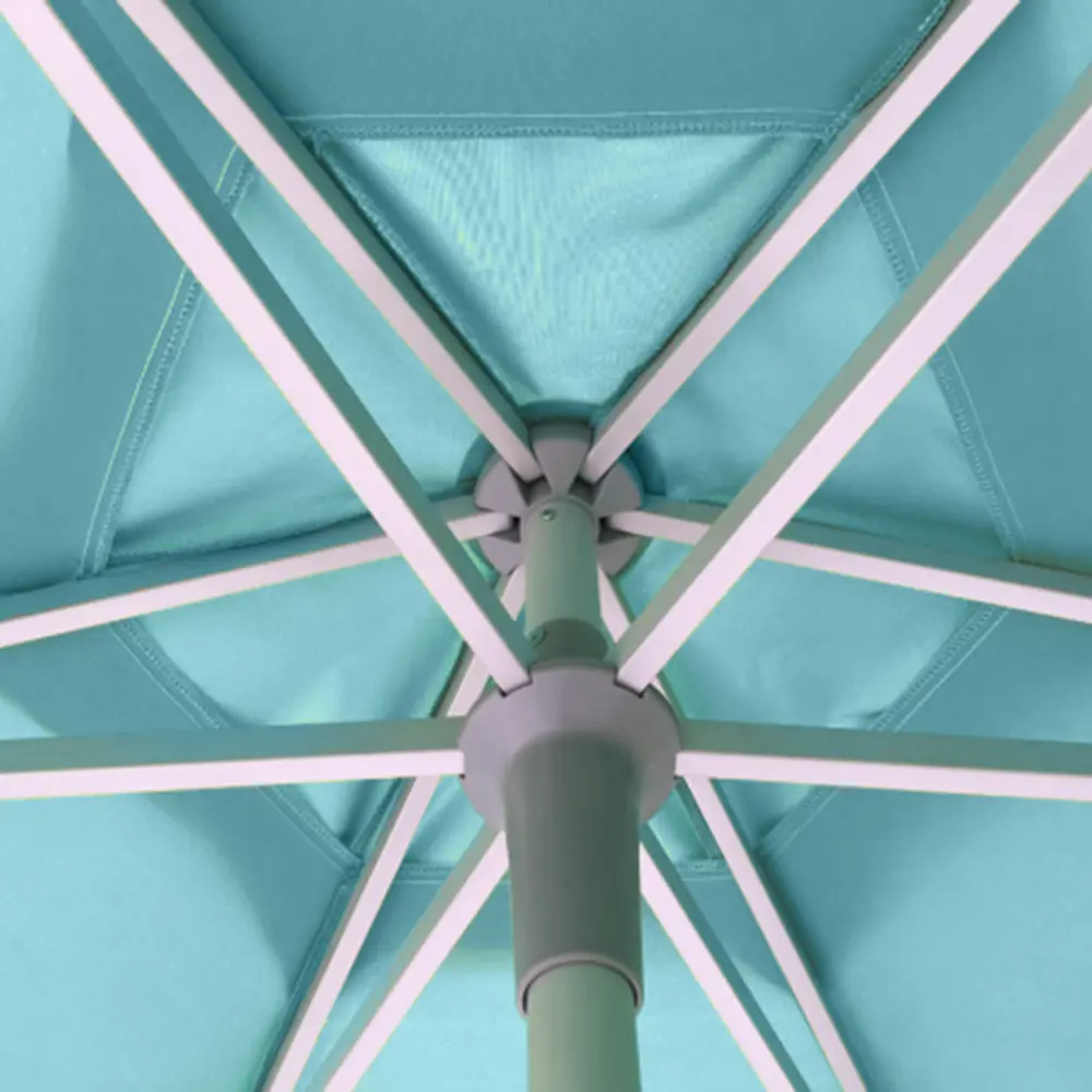 Зонт дачный легкораскрываемый 2.7 м зеленый UBC GROUP STLM-2167005 - Вид №4