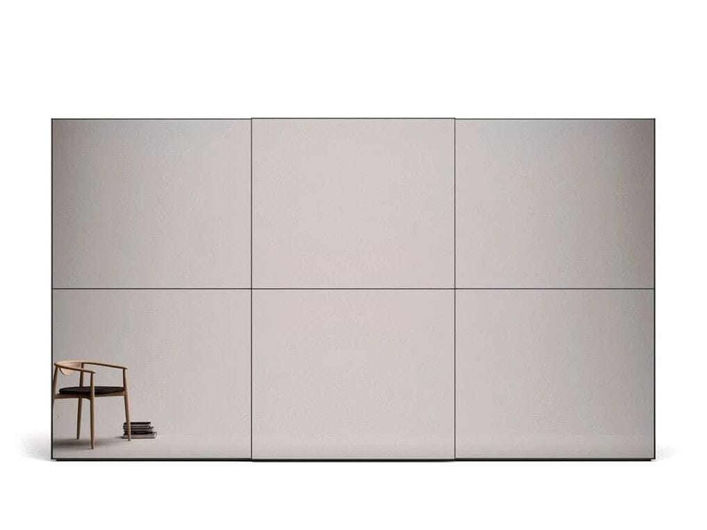 Шкаф с раздвижными дверями с зеркалом Novamobili CRYSTAL ARCH-00108079