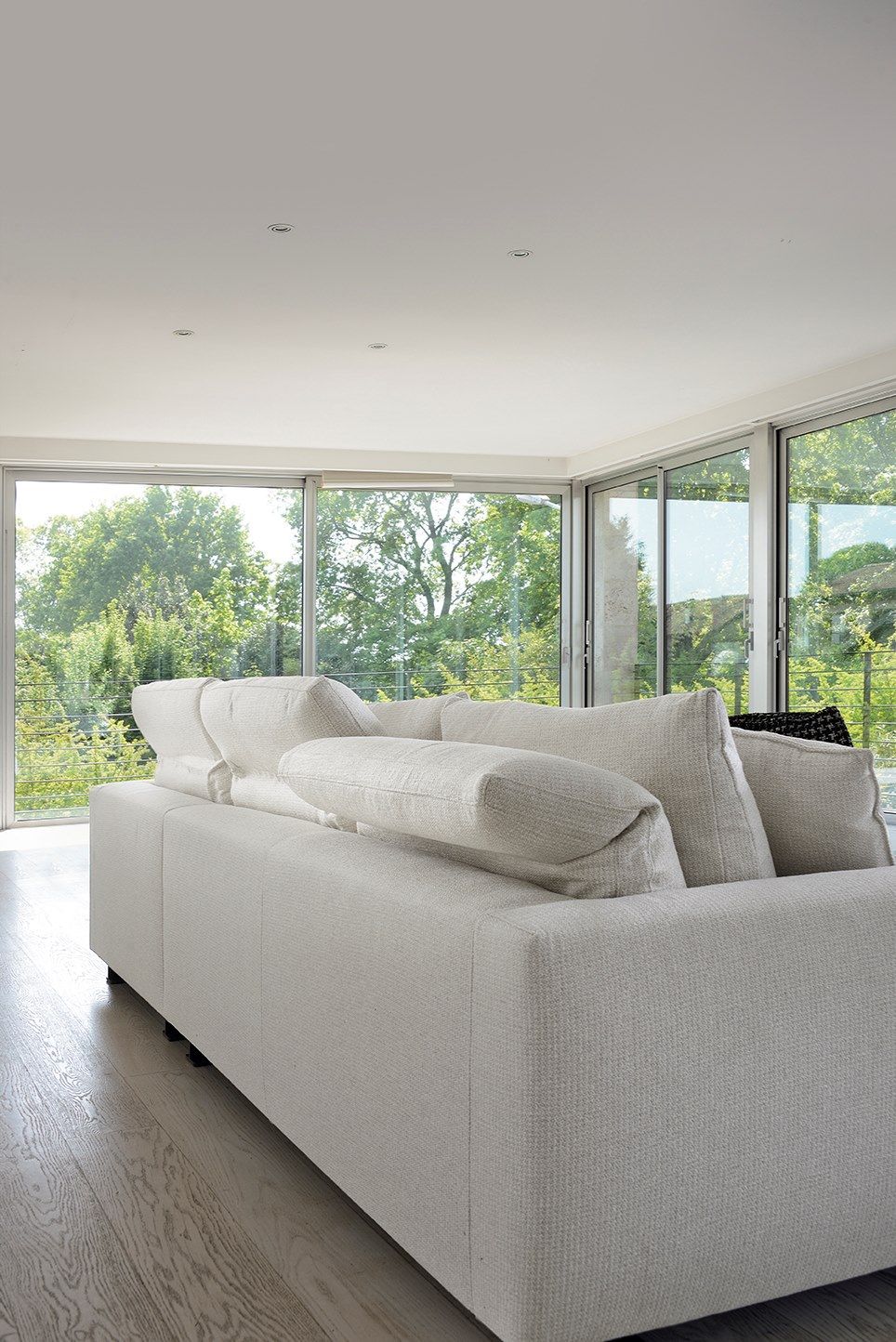 Модульный тканевый диван с полуостровом CTS SALOTTI лоскут ARCH-00118046 - Вид №4