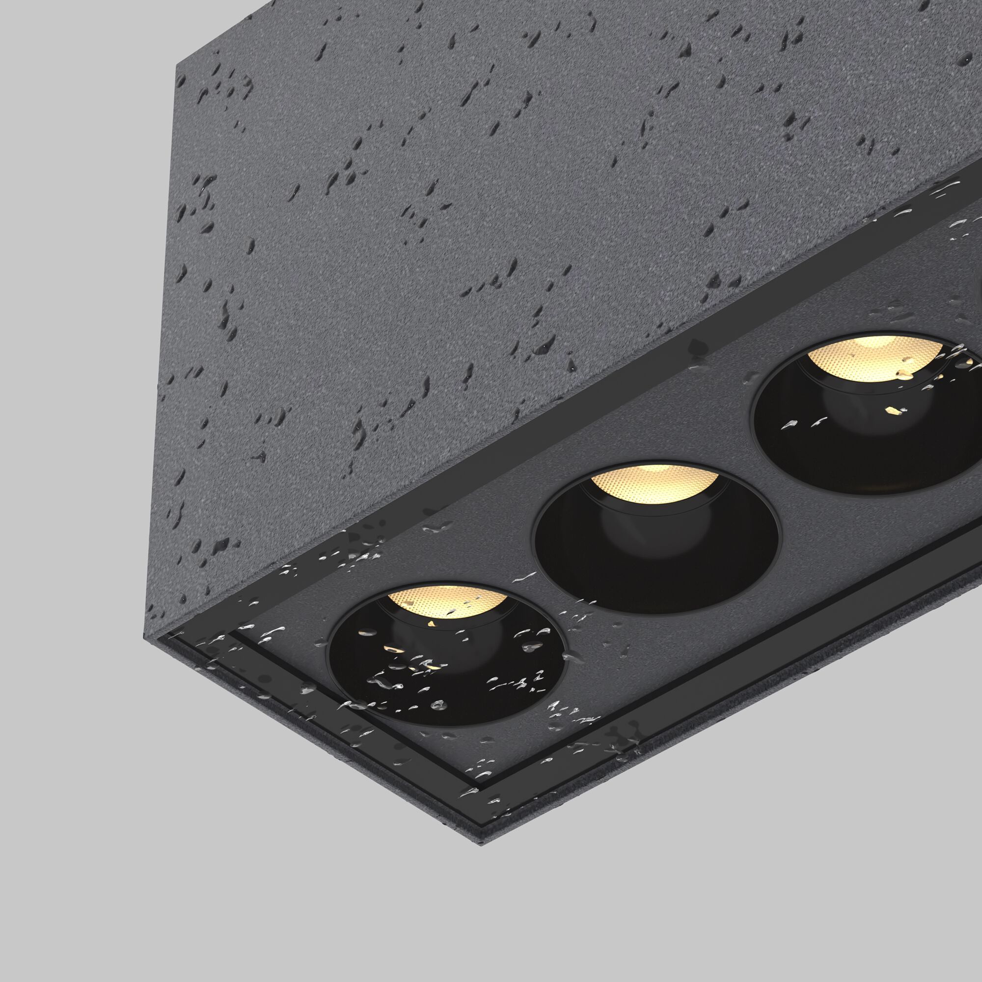 Металлическая светодиодная наружная потолочная лампа Maytoni Ares ARCH-00066563 - Вид №1