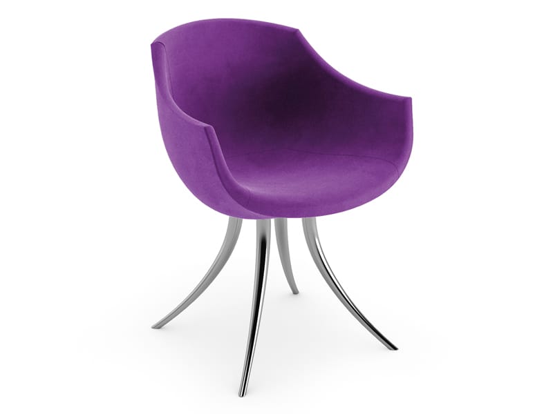 Тканевое кресло с подлокотниками Cizeta COLIMBAS ARCH-00024850