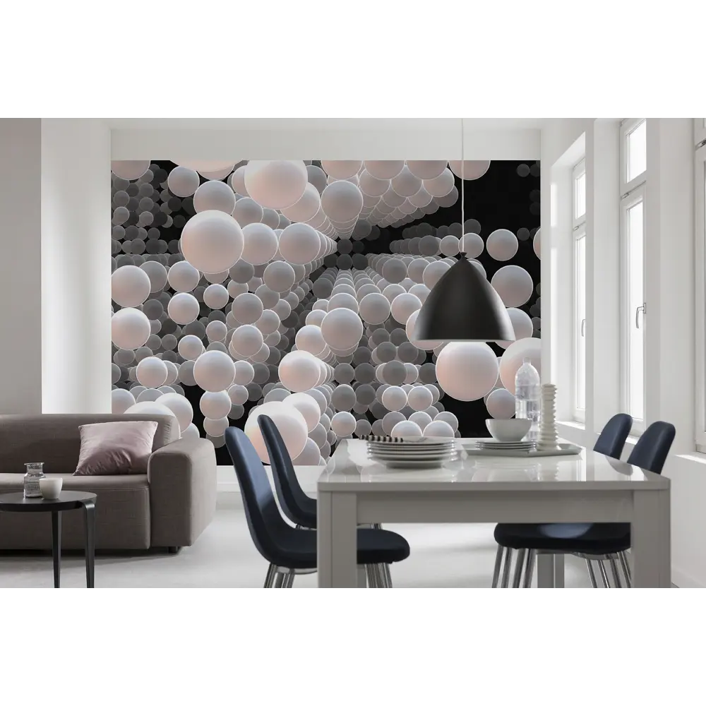 Фотообои «Сферы: 3D» бумажные 368x254 см 8-880 80120486 STLM-2192252 Komar - Вид №2