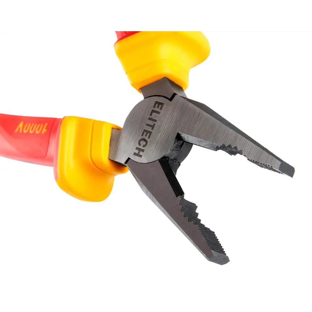 Диэлектрические плоскогубцы Elitech для электромонтажа до 1000В 89407189 STLM-1574767 - Вид №2