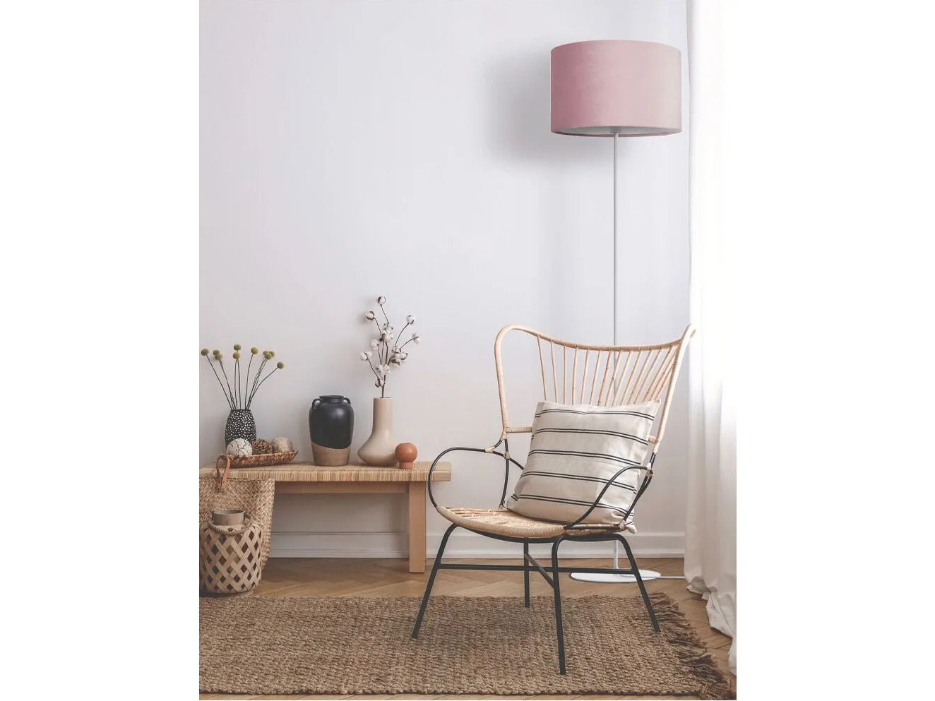 Напольная лампа из стали с порошковым покрытием Novalux Tiny ARCH-00043800