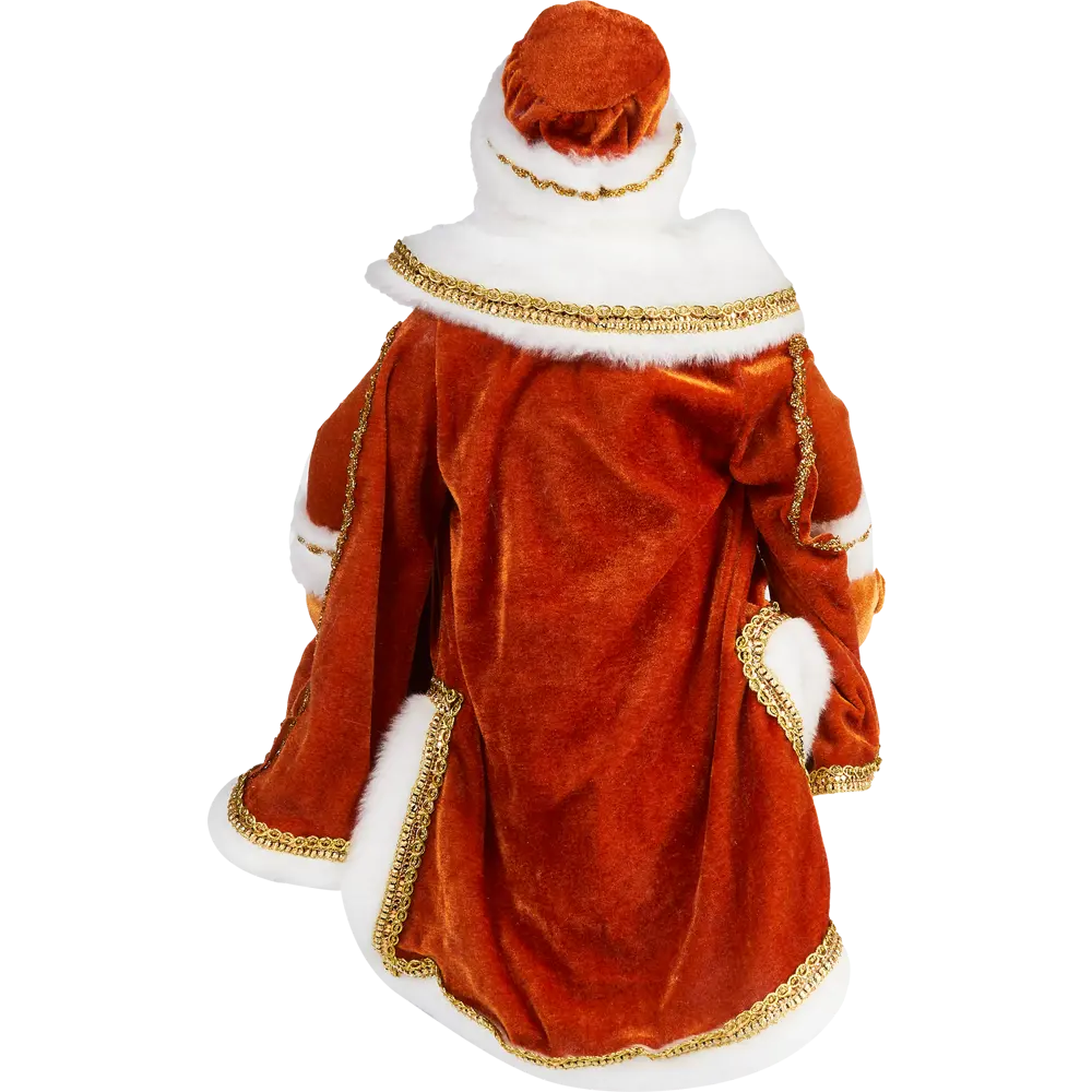 Фигура декоративная Дед Мороз Царский h50 см золотой 85178282 STLM-2158755 Santreyd  - Вид №4