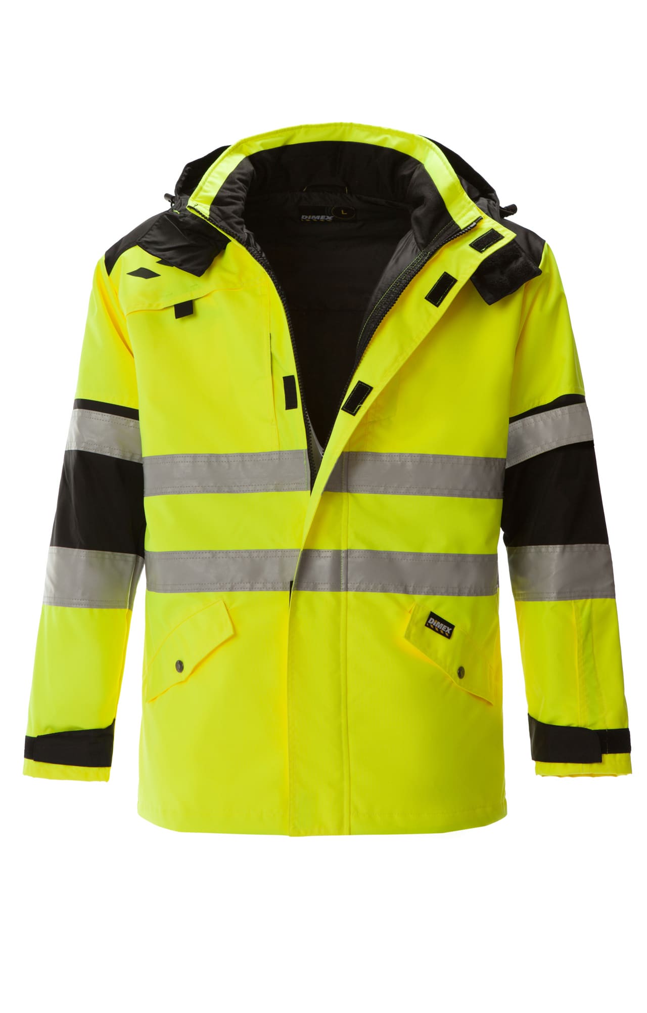 5023513 Куртка-парка зимняя 695 лимонная Dimex  Зимняя спецодежда  размер L (48-50)  - Вид №3