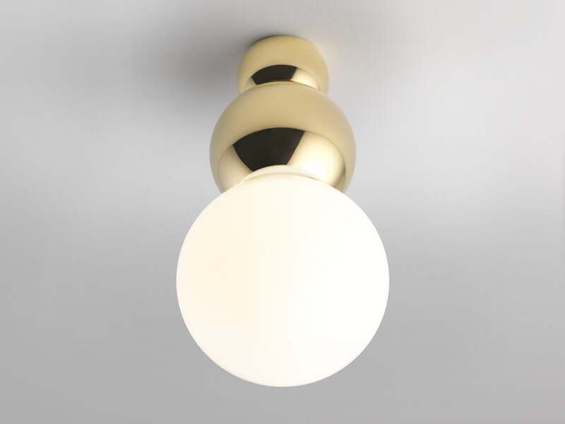 Латунный светодиодный потолочный светильник Michael Anastassiades Шаровой светильник ARCH-00036688 - Вид №8