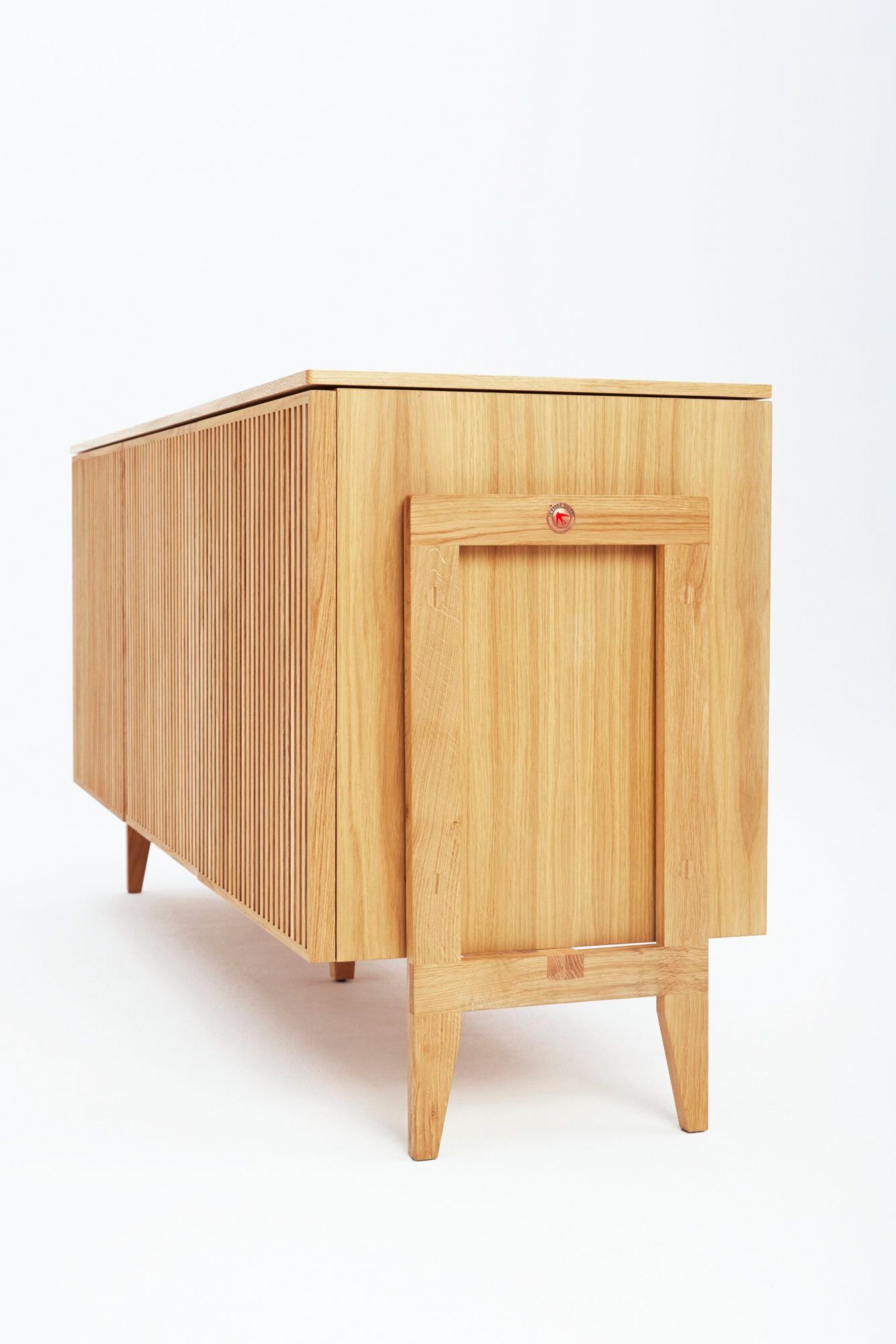 Шкаф из дуба с распашными дверями ST FURNITURE PHAB ARCH-00070200 - Вид №5