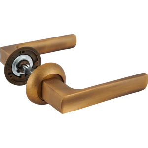 Дверные ручки Punto Ergo без запирания цвет кофе