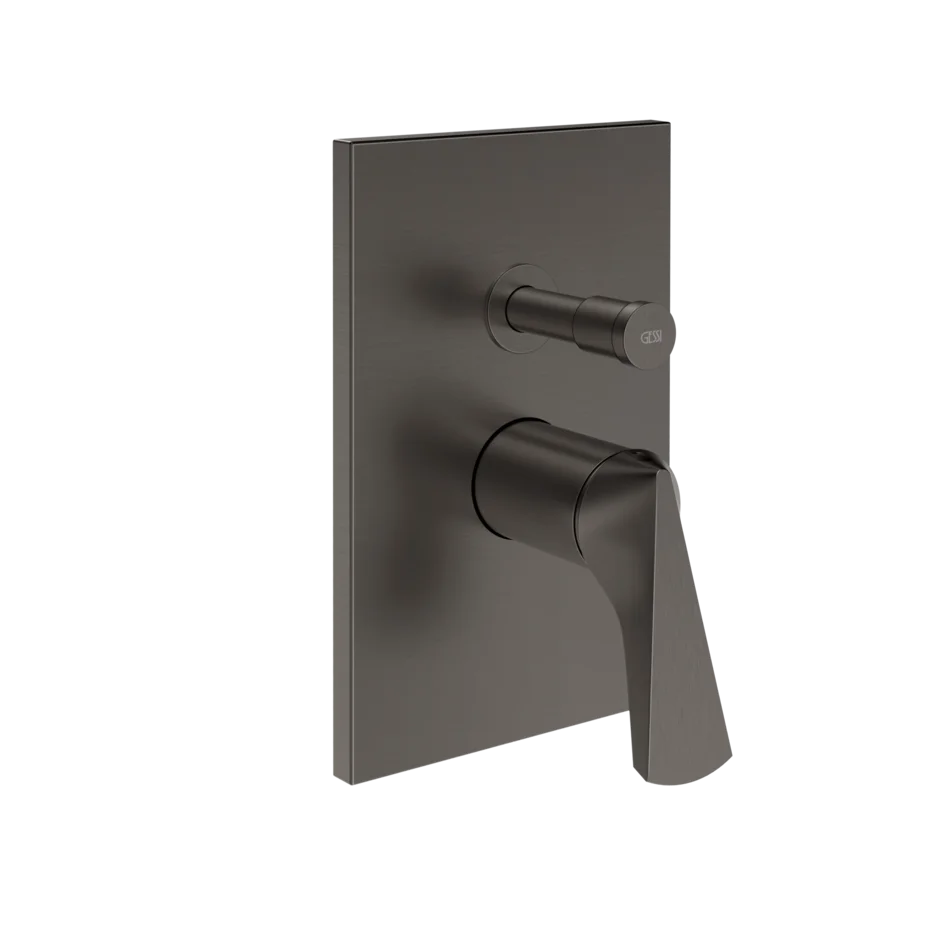 Смеситель для душа 72079 707 Gessi Ventaglio ЧЕРНЫЙ МЕТАЛЛ BR. PVD 72079707