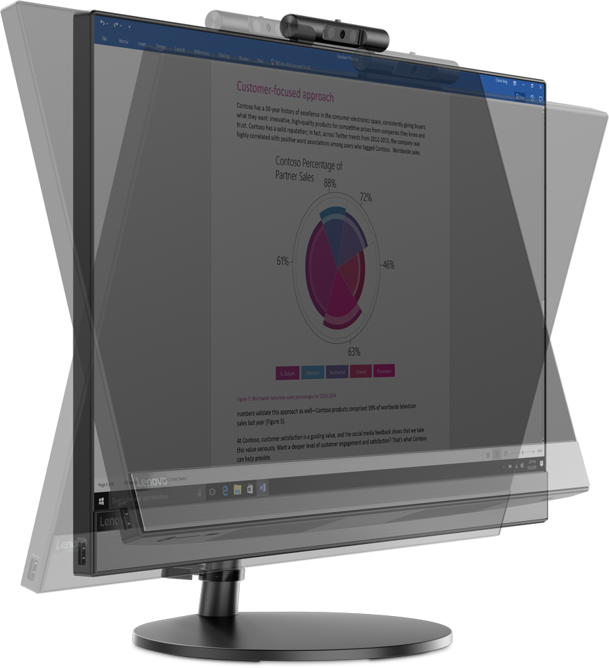 10UW00DSRU v530-24icb 23,8" i5-9400t 16gb 512gb_ssd_m.2 int. dvd±rw ac+bt usb kb&mouse w10_p64-rus 1y carry-in Lenovo Santreyd  - Вид №10