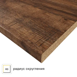 Столешница KONSENSA Самдал 60x120x3.8 см ДСП цвет коричневый