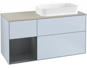 Villeroy&Boch Тумба под раковину Прямоугольная версия F273HGHA Finion Cloud Matt Lacquer