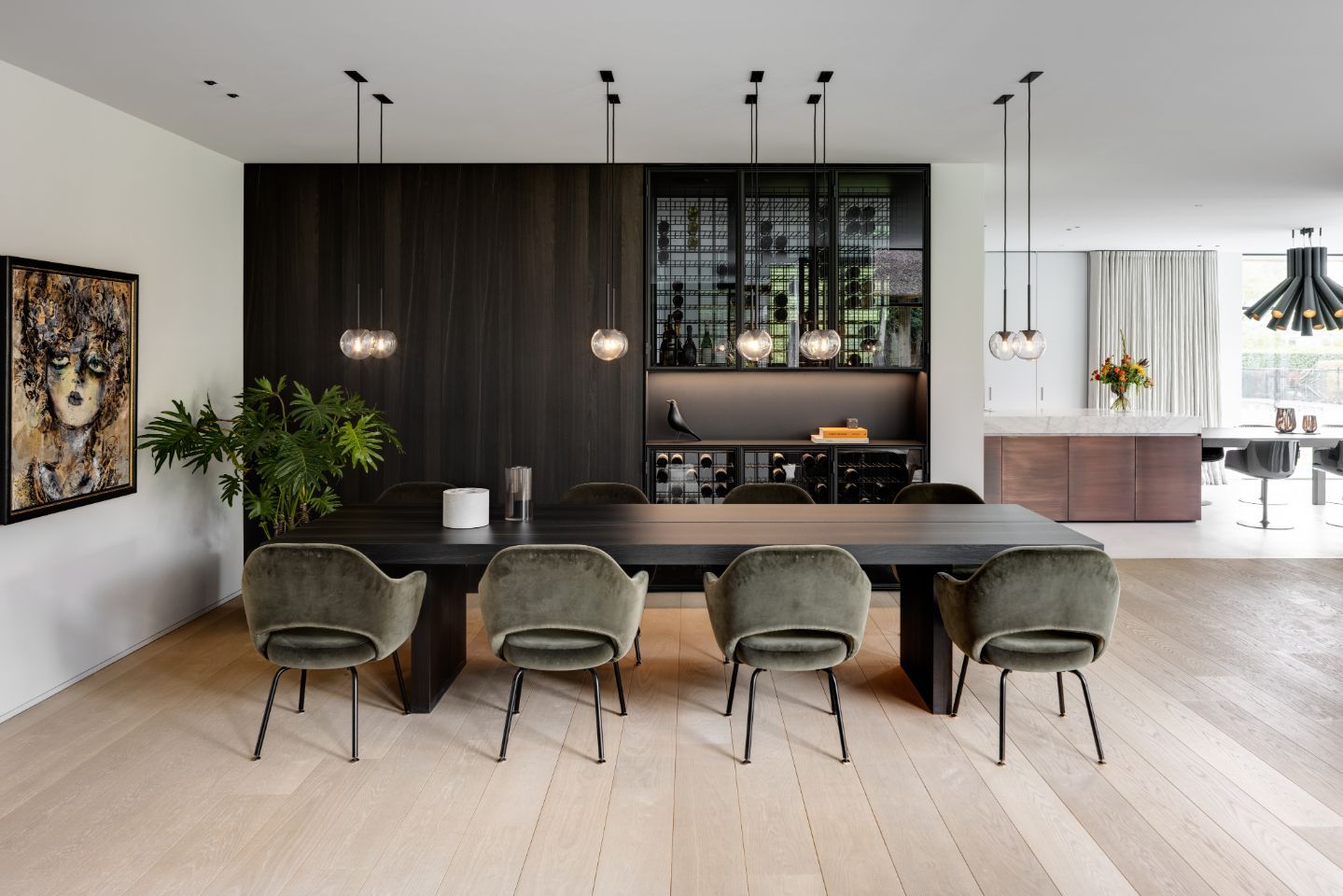 Дубовый паркет Dennebos Flooring Белая мойка ARCH-00118687 - Вид №2