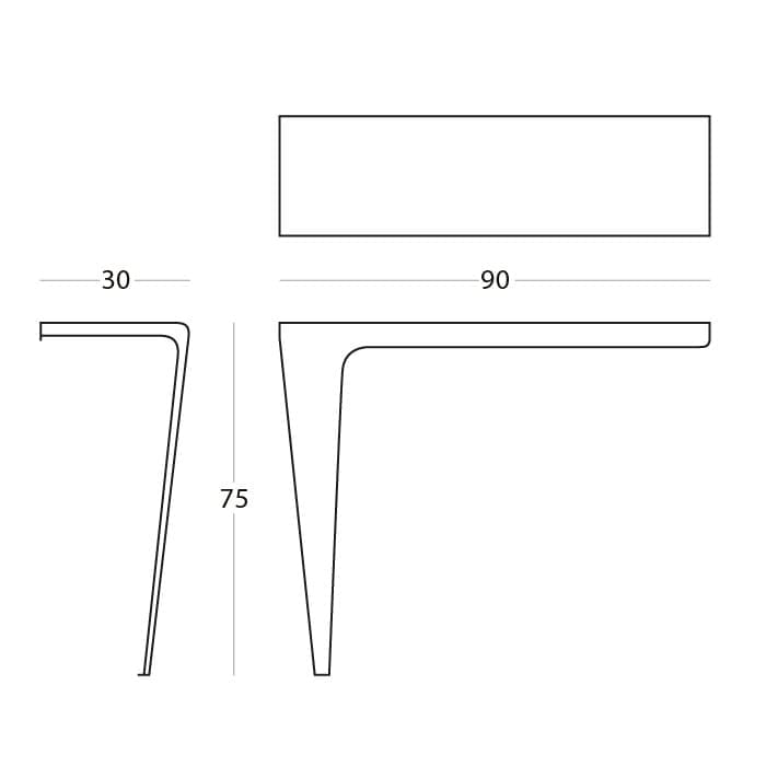 Стальная консоль In Stock MemeDesign ARCH-00103182 - Вид №2