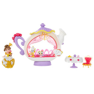 B5346 Hasbro Disney Princess Маленькая кукла и модные аксессуары Белль и гостиная Disney Princess (Hasbro)