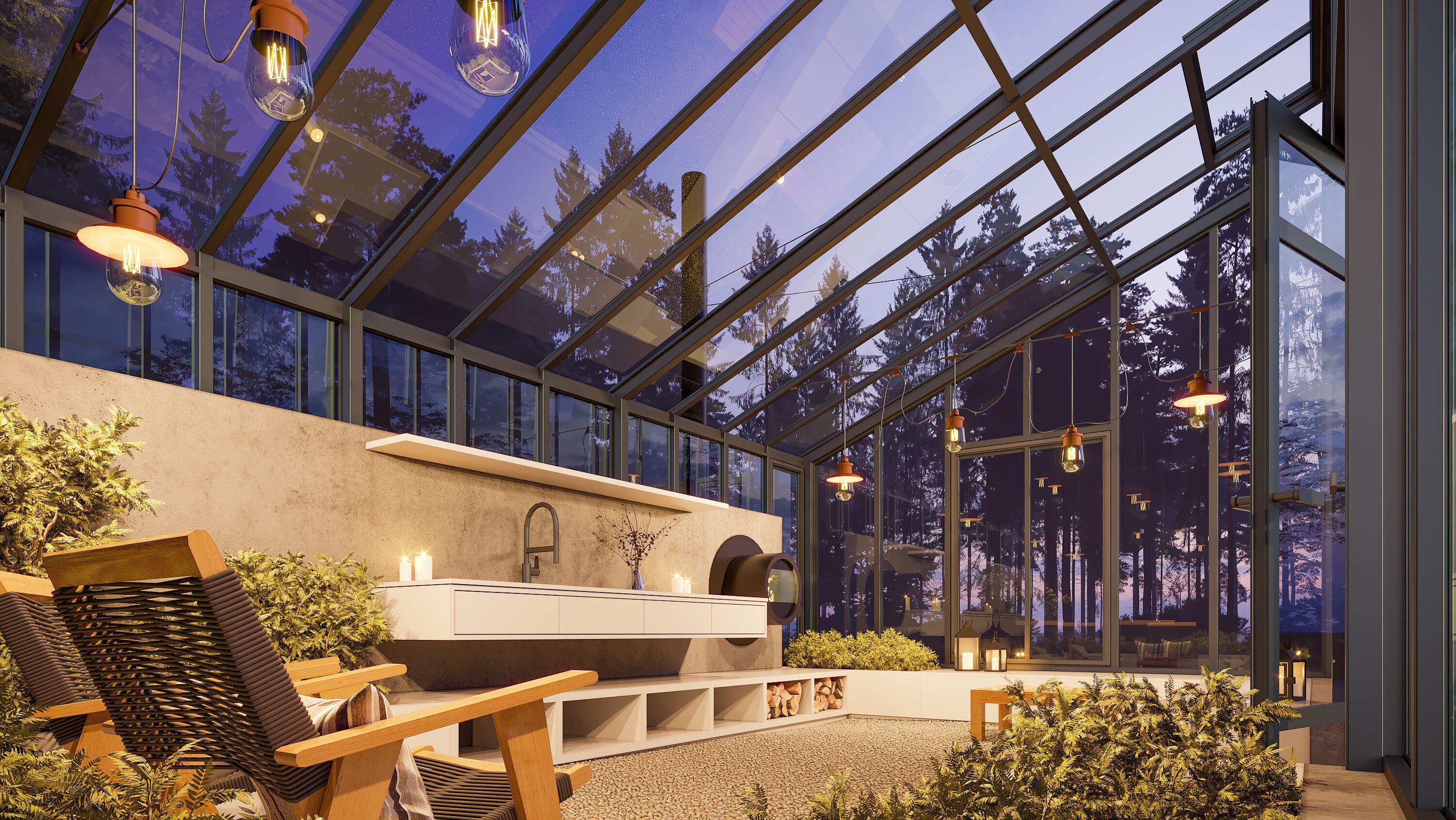 Алюминиевая Садовая теплица VANSTA Sanctuary ARCH-00146432 - Вид №2