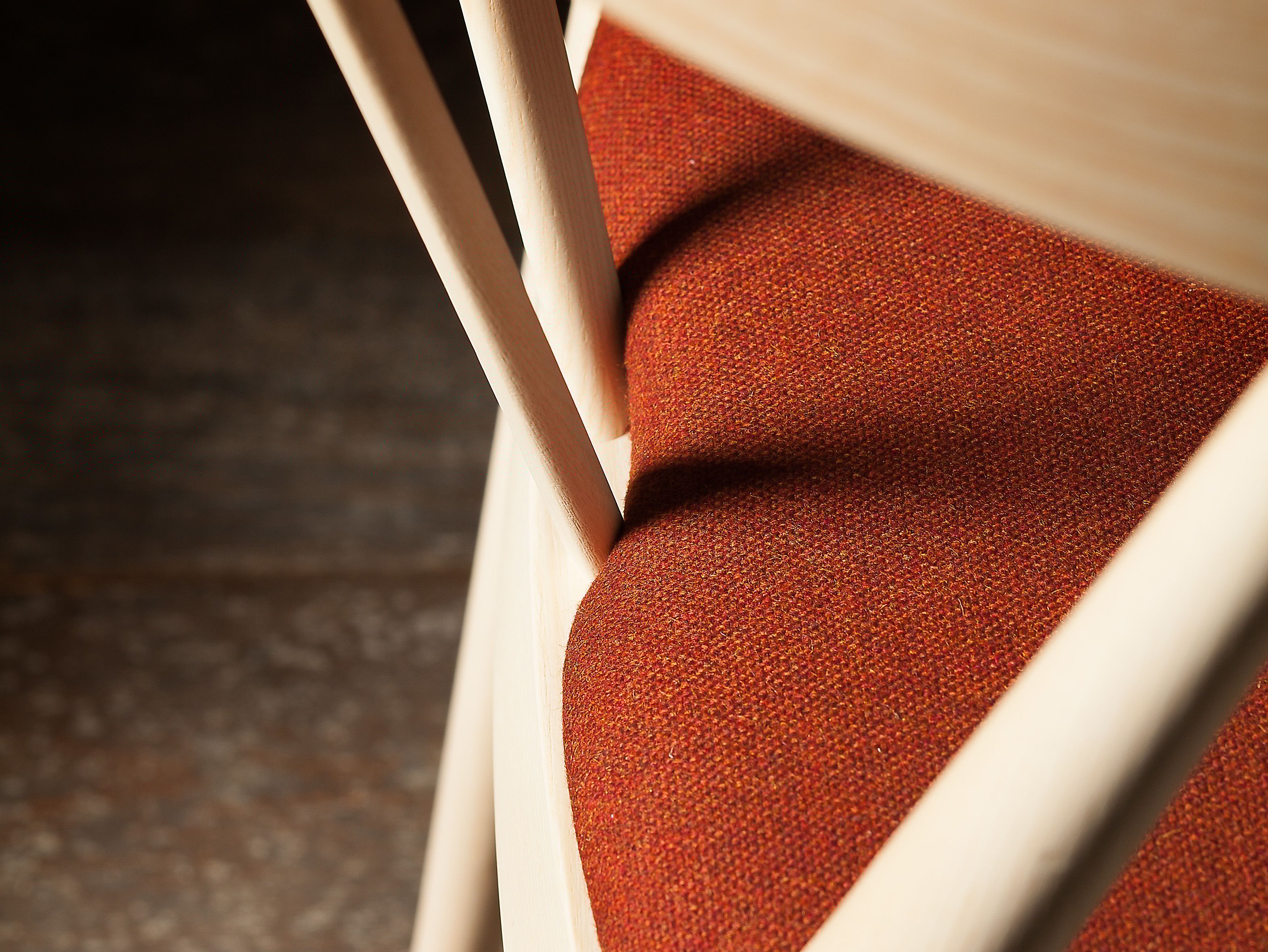 Мягкий штабелируемый стул Cizeta имбирь ARCH-00106870 - Вид №6