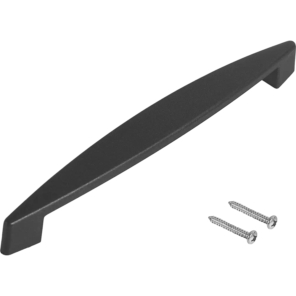 Мебельная ручка-скоба Plastigy 128 антрацит STLM-2054843 - Вид №3