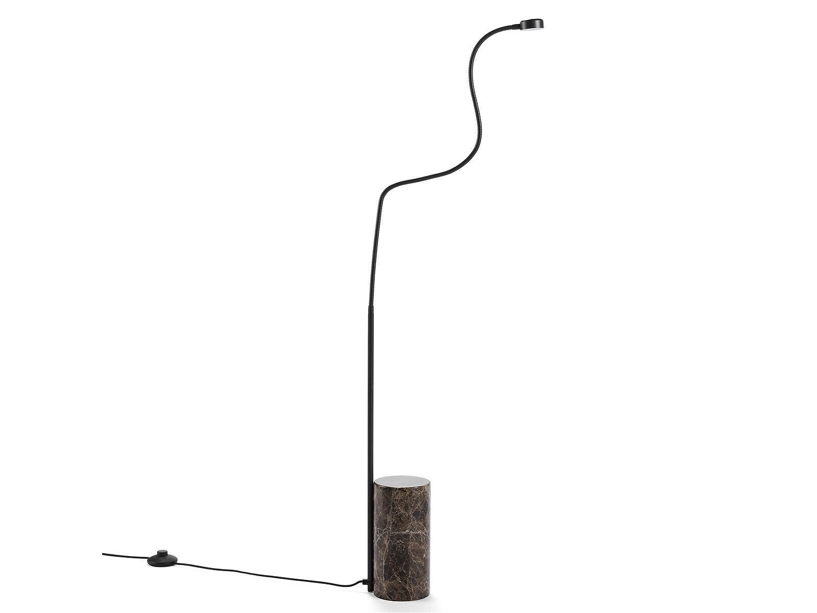 Металл и мрамор светодиодный торшер AMPM Gino ARCH-00055443