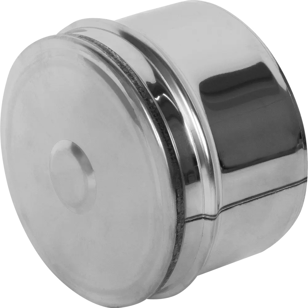 Заглушка глухая Ferum 120x0.5 мм нержавеющая сталь STLM-2167857