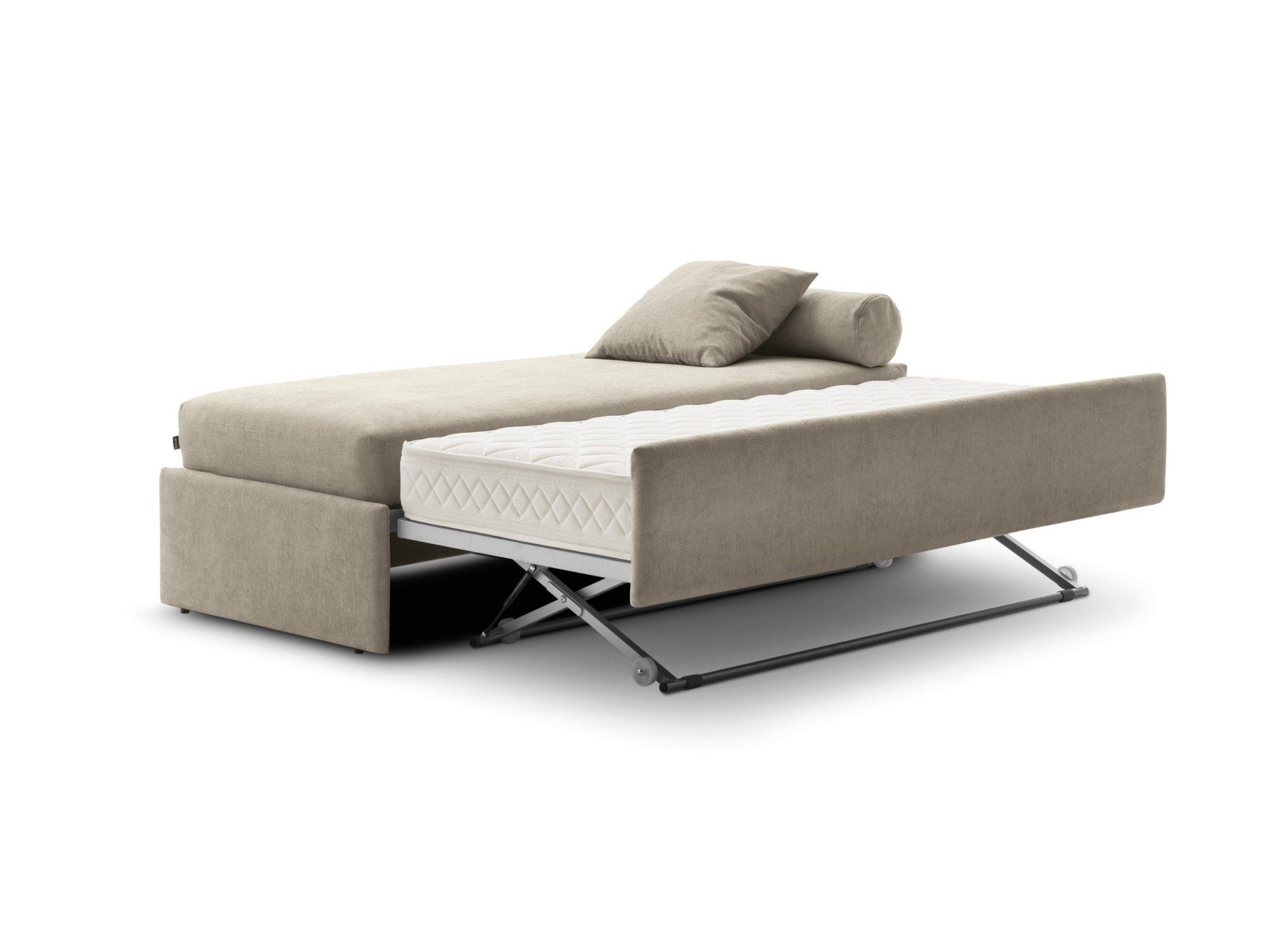 Съемная тканевая кровать с мягким изголовьем Bolzan Biba ARCH-00142378 - Вид №1