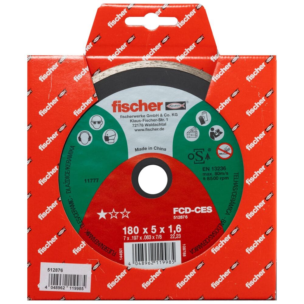 Алмазный отрезной диск FISCHER FCD-CES ARCH-00004426 - Вид №4