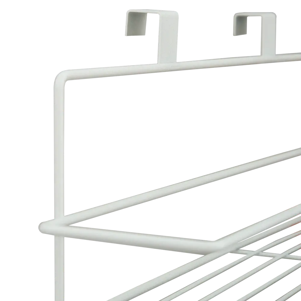 Полотенцедержатель с полкой 40x16x12 см цвет белый Santreyd Ferro STLM-2066836 - Вид №4